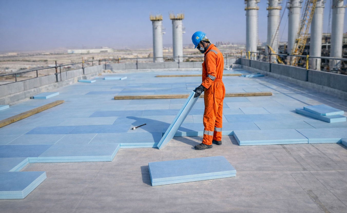 عزل الأسطح - مصفاة الدقم